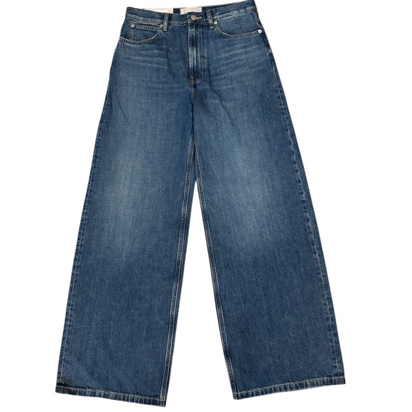 Everlane Blue Wide-Leg Jeans - Picture 7 of 16